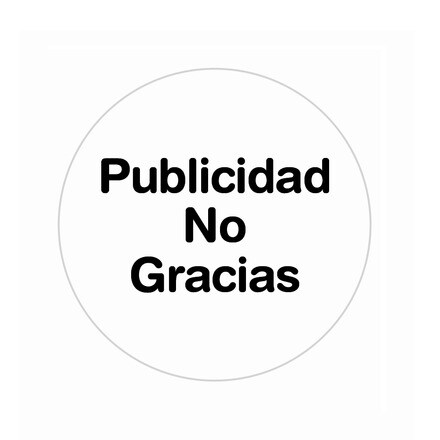 Image of ´´adhesivo Publicidad ´´´´no Gracias´´´´ Espa 001001404332