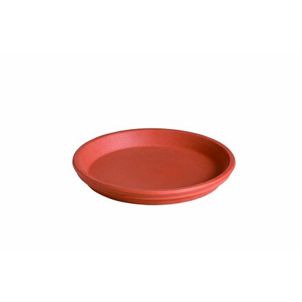 Image of Plato Circular De Barro Rojo 000928001957