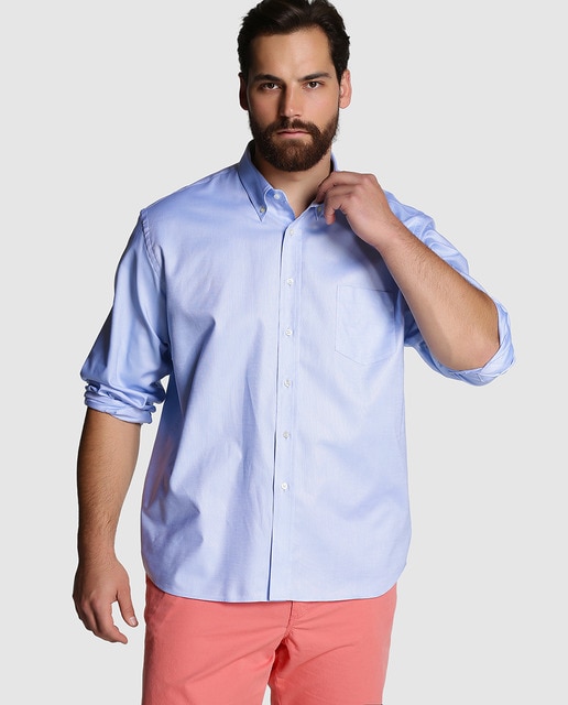 Camisa Regular de hombre tallas grandes Mirto Moda El Corte Inglés