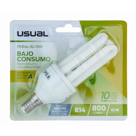 Image of Bombilla Bajo Consumo Luz Neutra 001301011795