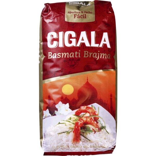 Arroz Basmati Brajma embalagem 1 kg · Cigala · Supermercado El Corte Inglés