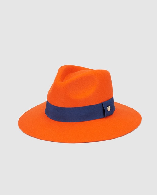 Sombrero panamá de fieltro rojo con cinta · Gloria Ortiz · Moda · El Corte Inglés Sombrero panamá de fieltro rojo con cinta · Gloria Ortiz · Moda · El Corte Inglés