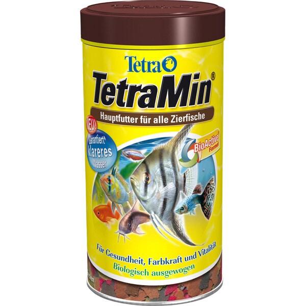 Min Complete Food With Tropical Fish In Flakes Container G Tetra