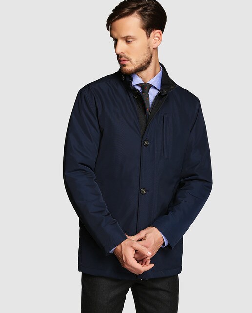 Parka De Hombre Emidio Tucci Azul Emidio Tucci Moda El Corte Ingl S