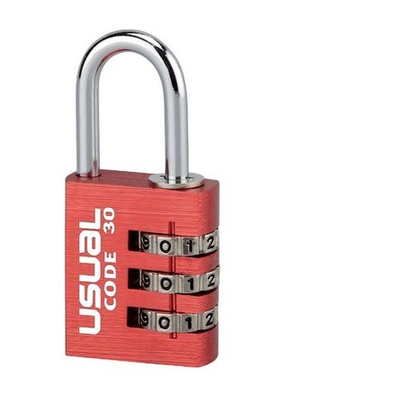 Image of Candado Combi.alu 30- Arc.acero 001000304244