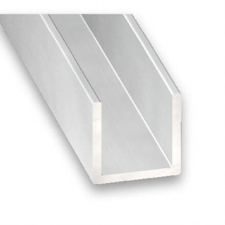 Image of ´´u´´ Aluminio Anodizado Incoloro 001001104262