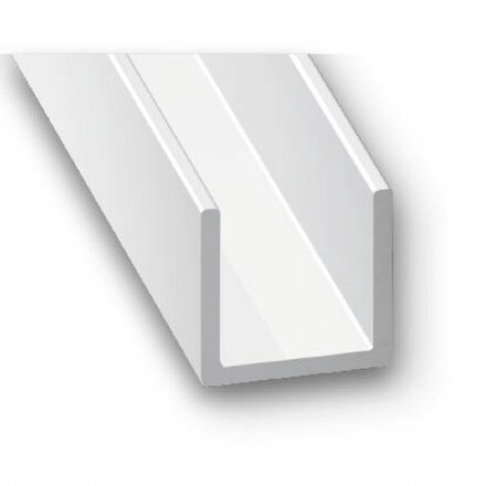 Image of ´´u´´ Aluminio Lacado Blanco 001001104387