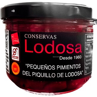 Comprar Pimientos del piquillo enteros pequeños DOP de Lodosa frasco