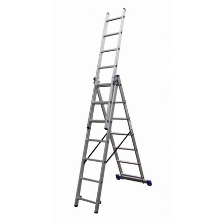 Image of Escalera Industrial 3x7 Aluminio 001010000485