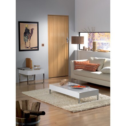 Image of Puerta Plegable Pvc Axia Madera Clara 000200113280