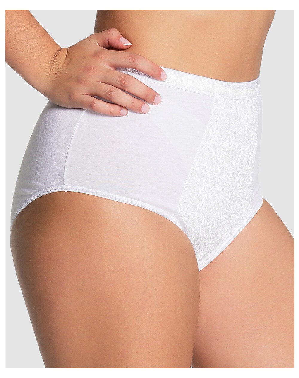 Lazo Underwear women's briefs, White. thumbnail