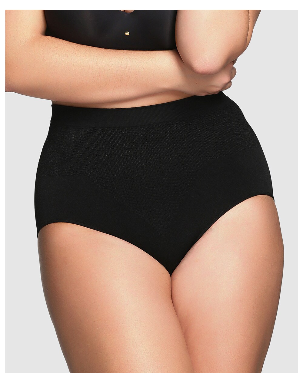 Lazo Underwear women's shapewear briefs, Black. thumbnail