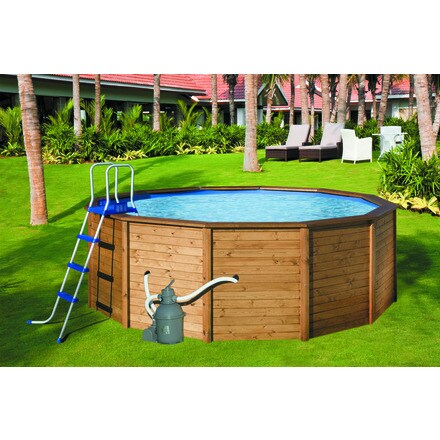 Image of Piscina Madera Panelada Redonda 000963403647