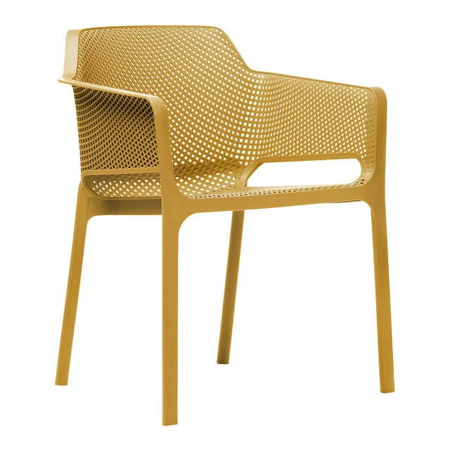 Colección de comedor de jardín con mesa Levante y sillas Net Nardi