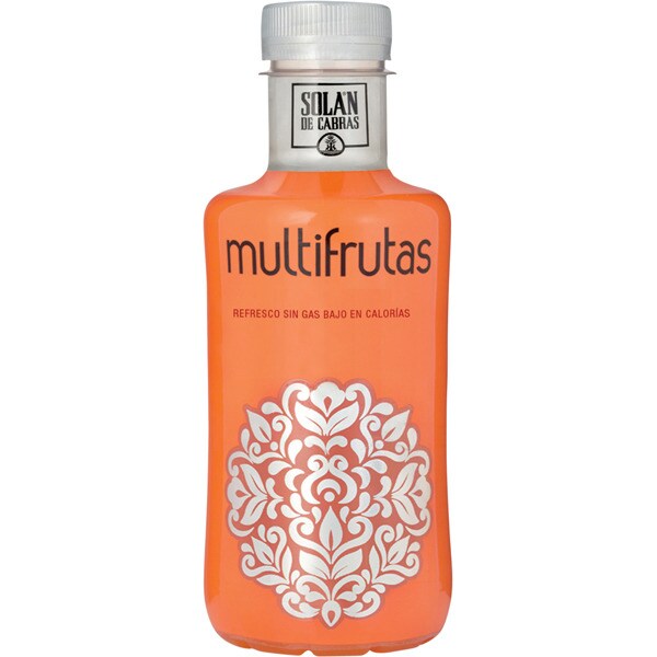 Agua Mineral Natural Con Zumo De Multifrutas Botella L Solan De