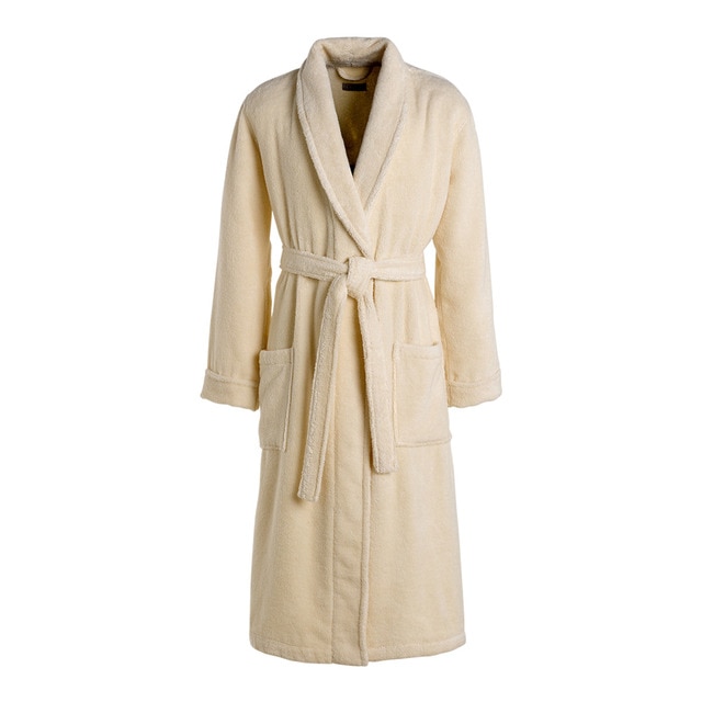 Albornoz De Baño Lisola - Rizo De Algodón 530 G/m² - Sin Capucha - Talla X-Large - Color Marrón - Para Hotel Y SPA