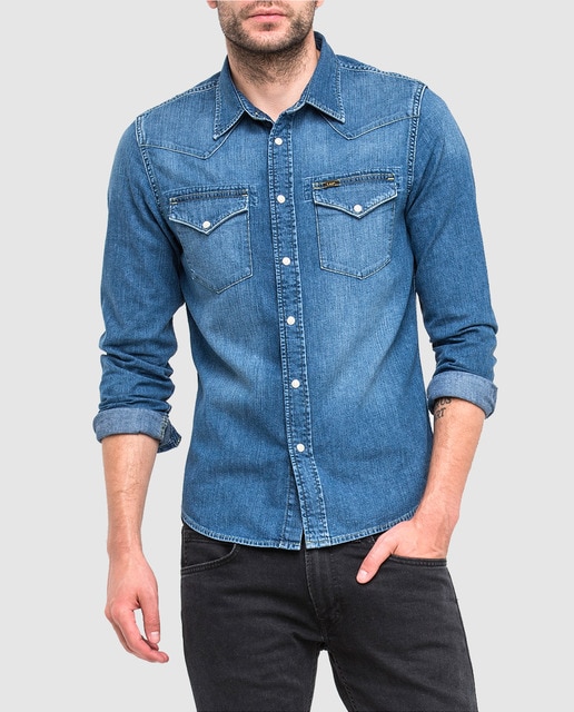 Camisa vaquera hombre el corte inglés Outlet