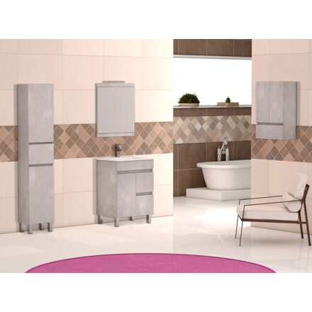 Image of Mueble Baño Nilo 2 Cajones + 1 Puerta 000707416400