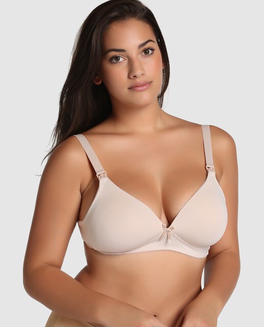 Soutien de mulher Naturana de amamentação com enchimento