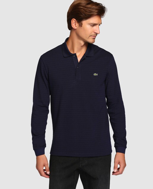 mens long sleeve polo lacoste