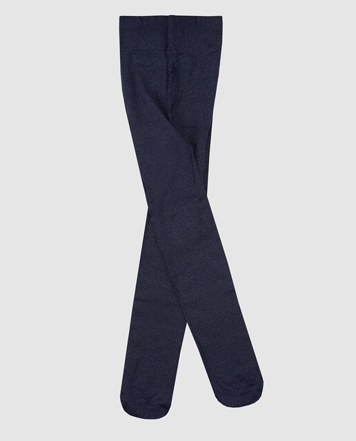 Collants azul mesclado Collants azul mesclado