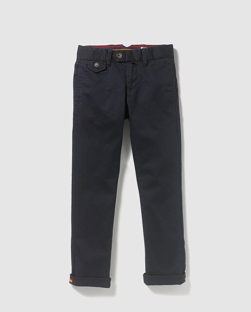boys navy blue chinos