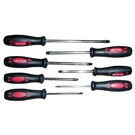 Image of Juego 7 Destornillad Punta Imant 000400203162