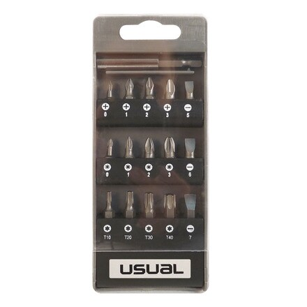 Image of Juego 17 Puntas Atornillar 000409009685