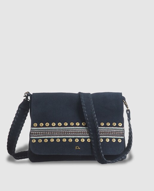 gris flecos dayaday bolso bandolera bolso bandolera qI44wx8Xp