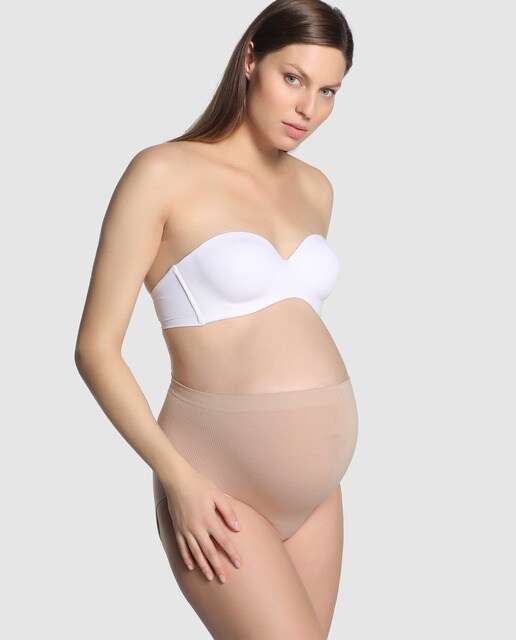 Cueca de pré-mamã de mulher Promise clássica alta