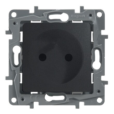 Image of Enchufe C/tierra Niloe Grafito 000300103793