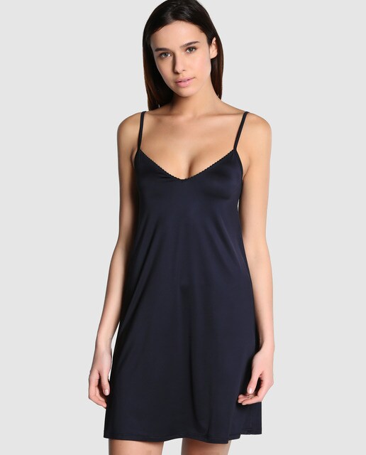 Combinação de mulher Hanro natural tipo vestido