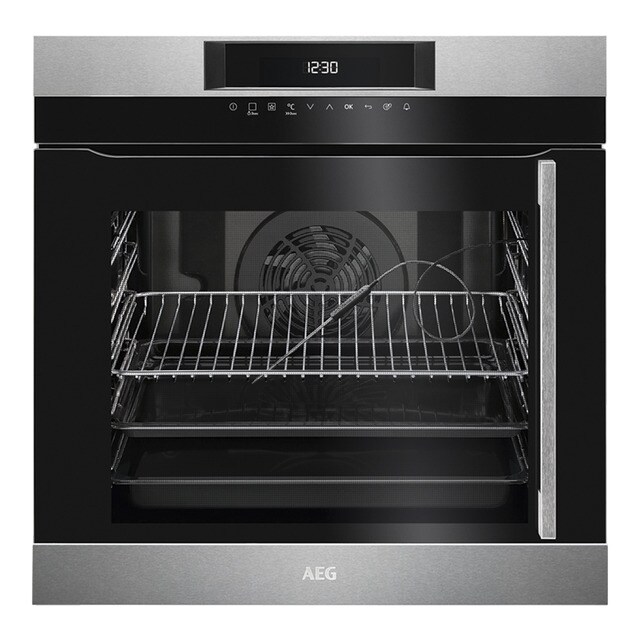 Horno Multifunción AEG 72 L - SurroundCook, Limpieza Aqua Clean, 9 Programas, Inox Antihuellas