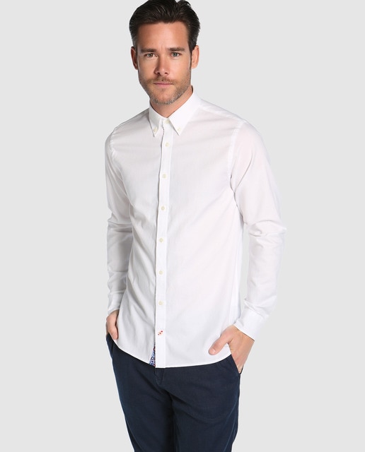 camisa tommy hilfiger blanca