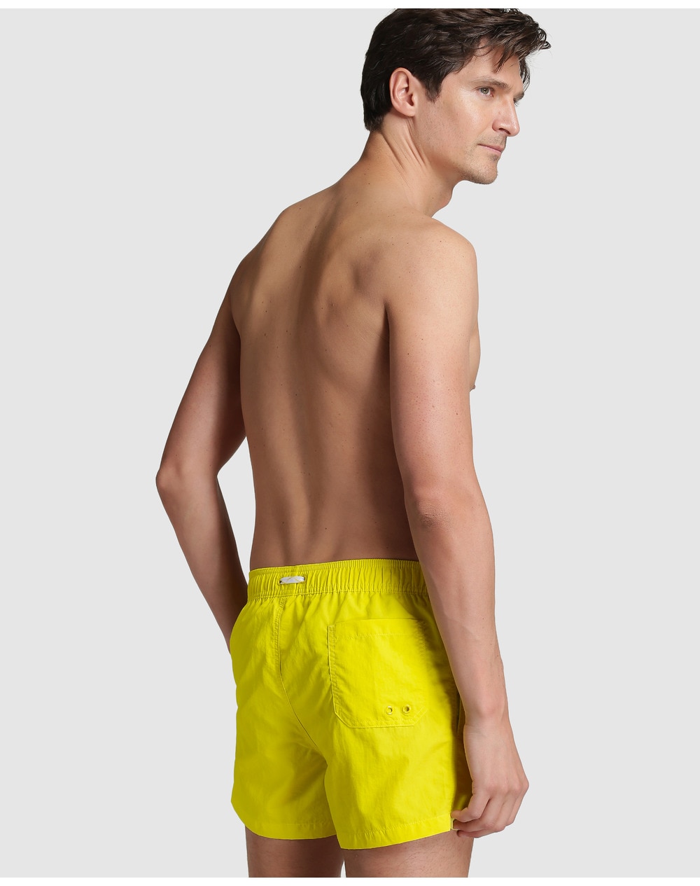 Dustin men's plain yellow swim trunks eBay