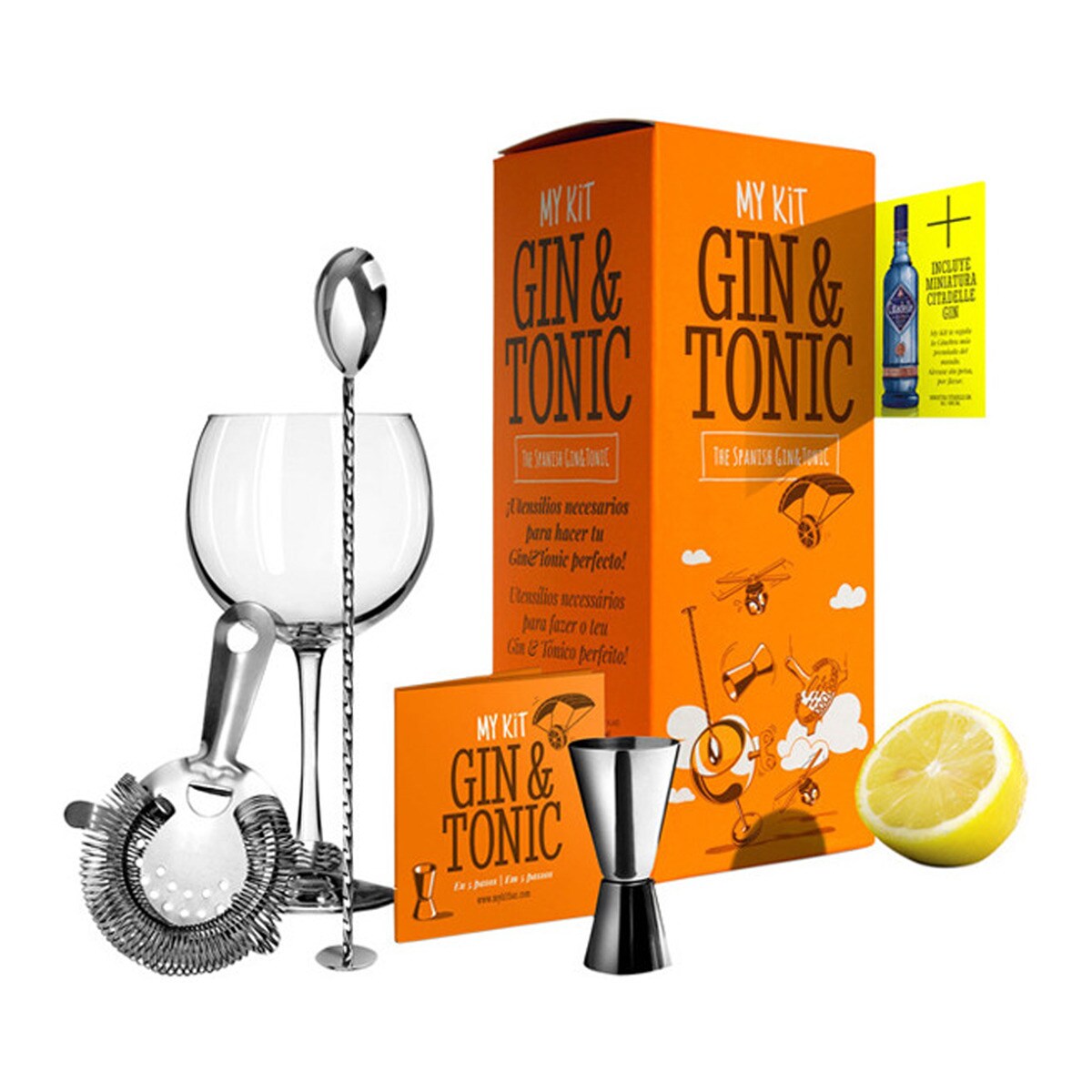Kit de préparation gin&tonic My Kit Gin & Tonic