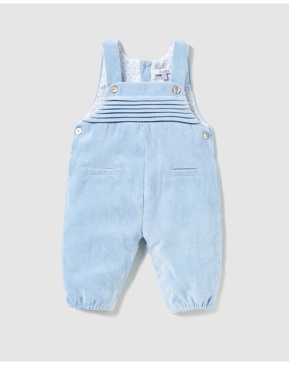 Dulces baby boys' long blue corduroy dungarees eBay