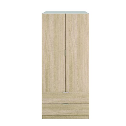 Image of Armario Ropero 2 Puertas + 2 Cajones 000211400106