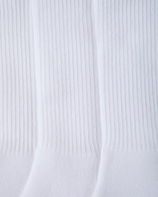 Pack de 3 calcetines deportivos Cotton Juice blanco Pack de 3 calcetines deportivos Cotton Juice blanco