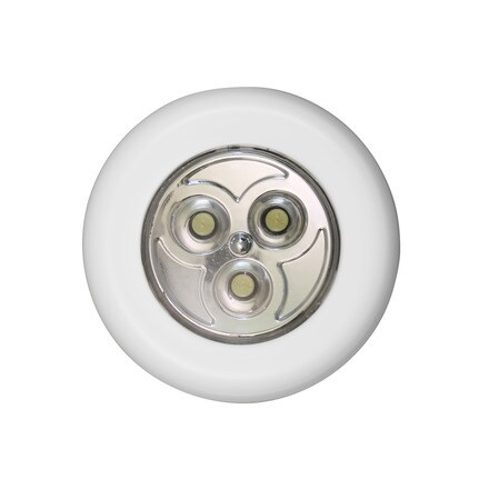 Image of Luz Guía Led Redondo X4 Pulsador A Pilas 001301501365