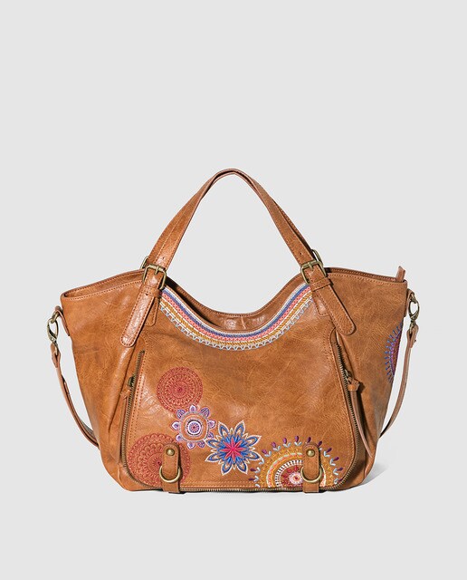 bolso blanco desigual el corte ingles