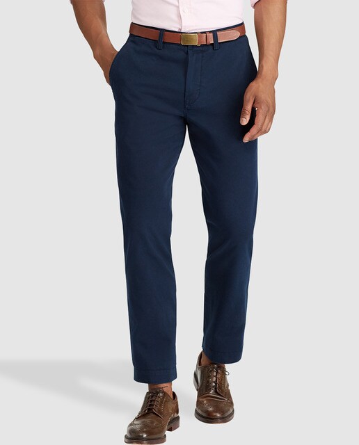 Calça estilo chinês de homem Polo Ralph Lauren regular azul