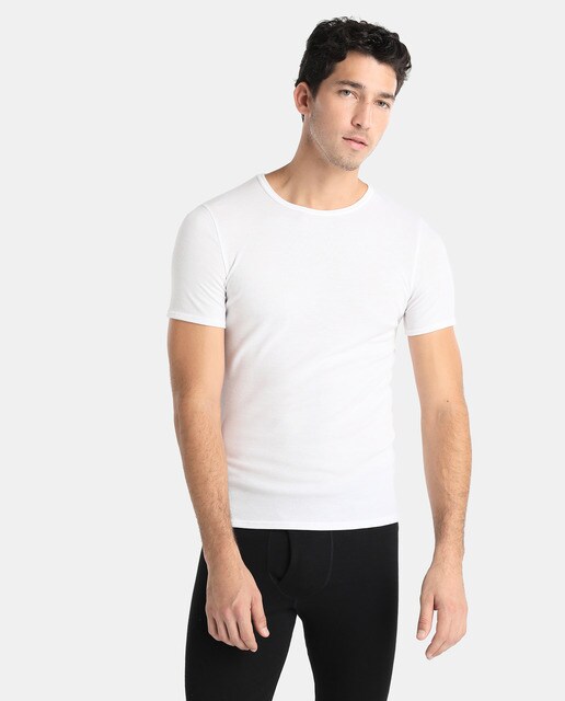 T-shirt interior de homem Damart branca