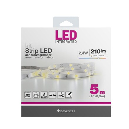 Image of Kit Tira Led Luz Cálida + Transformador 001339200576