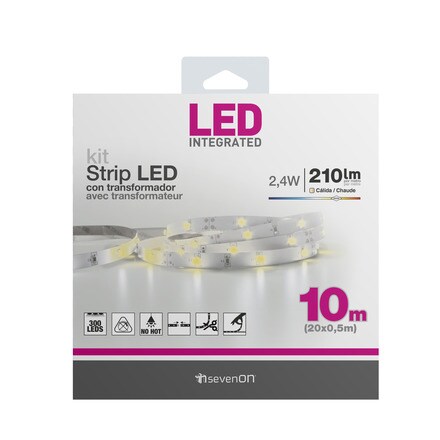 Image of Kit Tira Led Luz Cálida + Transformador 001339200618