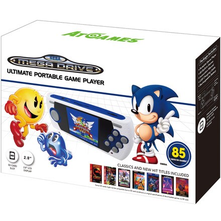 Consola retro portátil Sega Megadrive Ultimate con 85 Juegos Consola retro portátil Sega Megadrive Ultimate con 85 Juegos