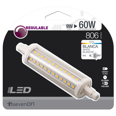 Image of Bombilla Led R7s Regulable 5w 806 Lm 001301404404