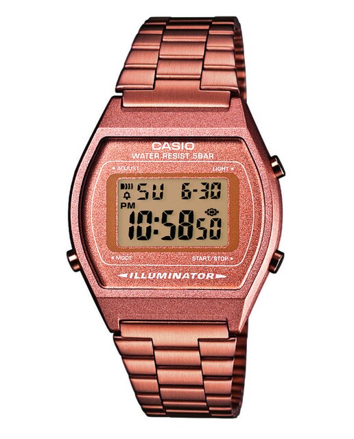 Relógio Casio Collection Retro B640WC-5AEF Aço - Bronze