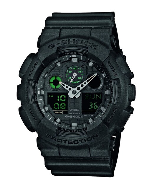 Relógio Casio G-SHOCK GA-100MB-1AER - Preto