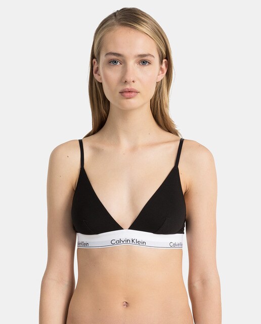 Soutien triangular Calvin Klein sem aro Soutien triangular Calvin Klein sem aro